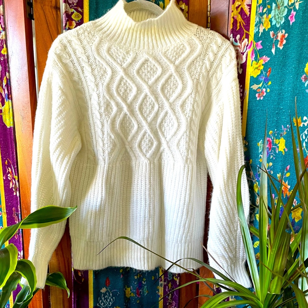 A New Day Mock Neck Sweater - Size XS NWOT